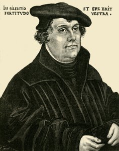 Martin Luther, c1520-1530, 1890. by Unbekannt