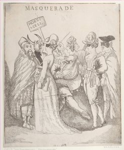 Masquerade, [30 Ağustos 1811], sonra kopyala., [30 Ağustos 1811], sonra kopyala. by Unbekannt