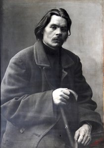 Maksim Gorki, Rus yazar, c1901-c1902 by Unbekannt