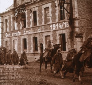 Tanrı İngiltere'yi, Bucy-le-Long'u, kuzey Fransa'yı, c1914-c1918'i cezalandırsın by Unbekannt