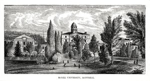 McGill Üniversitesi, Montreal, Kanada, 19. yüzyıl by Unbekannt