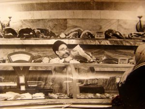 Bir Sovyet gıda mağazasında et tezgahı, SSCB, 1960