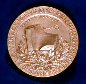 Hollandalı fizikçi Johannes Diderik van der Waals anısına madalya by Unbekannt
