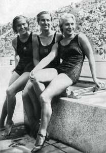 Kadınlar platformu dalış etkinliğinden madalyalar, Berlin Olimpiyatları, 1936 by Unbekannt