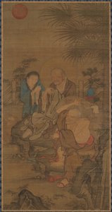 Sabah Güneşinde Giysi Tamiri, Ming hanedanı, 15.-16. yüzyıl. by Unbekannt