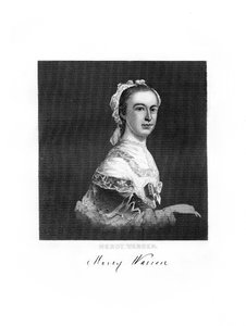 Mercy Warren, Amerikalı vatansever ve yazar, 1872 by Unbekannt