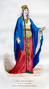 Merovenj kraliçesi, 5-8. yüzyıl 1882-1884 by Unbekannt