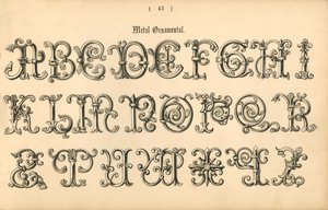 Metal Süs, 1862 by Unbekannt