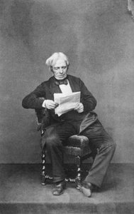 Michael Faraday, İngiliz fizikçi ve kimyager, c1850-1867 by Unbekannt