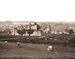 Middleham Kalesi, Yorkshire, 1894. by Unbekannt