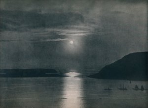 Hammerfest'te Gece Yarısı Güneşi, 1914. by Unbekannt