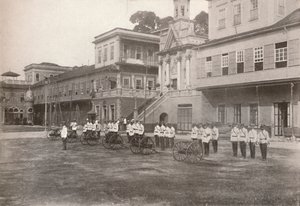 Askeri Polis: Bir makineli tüfek bölümü, 1914 by Unbekannt