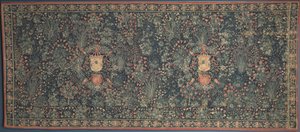 Medici Arması ile Millefleurs Goblen, 1520