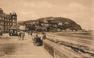 Minehead Gezinti Yolu, Somerset, c1930