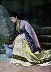 Su toplayan Mingrelien kadın, c1890 by Unbekannt