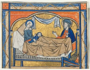 Bir Mezmurdan Kesilen Minyatür: Doğuş, c. 1270. by Unbekannt