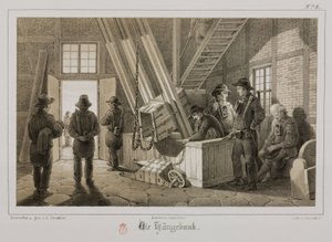 Madencilik, Metal Cevherleri Maden ocağı, Almanya, c 1851 by Unbekannt