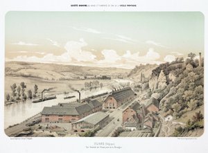 Madencilik, Metal Cevherleri Çinko işleri, Flone, Belçika by Unbekannt