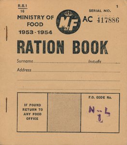 Gıda Bakanlığı Karne Kitabı, 1953-1954 by Unbekannt