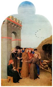 Mucizeler: Gubbio Kurt efsanesi, c1437-1444 1956 by Unbekannt