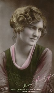 Miriam Babbage, c1880-1950 - Daily Mirror Güzellik Yarışması Birincilik Ödülü Sahibi, c1930. by Unbekannt