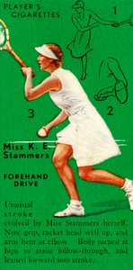 Bayan K. E. Kekemeler - Forehand Drive, c1935. by Unbekannt