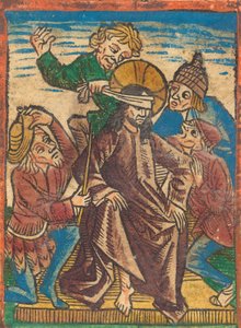 İsa ile alay edilmesi, c. 1490. by Unbekannt