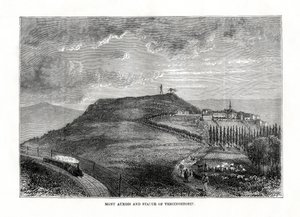 Mont Auxois ve Vercingetorix heykeli, Fransa, 1879 by Unbekannt