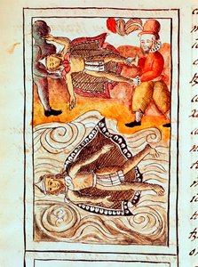 Montezuma II, son Aztek imparatoru, 1520 by Unbekannt