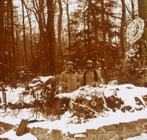 Monument des Chasseurs, Col de la Chipotte, doğu Fransa, c1914-c1918 by Unbekannt