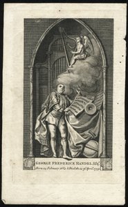 Georg Friedrich Handel Anıtı by Unbekannt