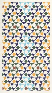 Generalife'nin portikosundan mozaik, 1907. by Unbekannt