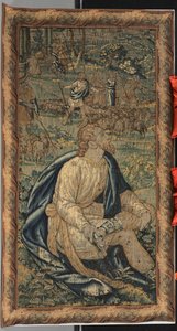 Musa ve Jethros kızı, 17. yüzyıl. by Unbekannt