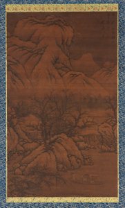 Kar Temizlendikten Sonra Dağlar ve Akarsular, Guo Xi, Ming hanedanı, 15. yüzyıl tarzında. by Unbekannt