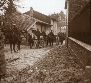 Topçu atlı Fransız askerleri, c1914-c1918 by Unbekannt