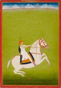 Atlı Rajput, 19. yüzyılın başlarında by Unbekannt