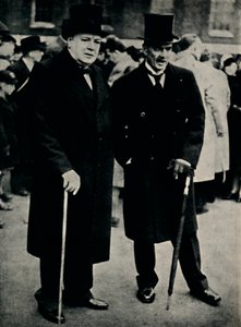 Bay Chamberlain ve Bay Churchill, 23 Şubat 1940, 1945. by Unbekannt