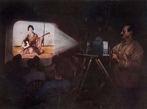 Bay Ponting Japonya Üzerine Ders Veriyor, c1910, 1913. by Unbekannt