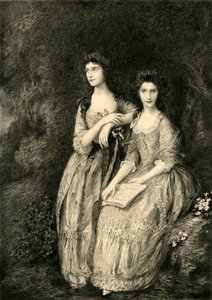 Bayan Sheridan ve Bayan Tickell, c1772, 1908. by Unbekannt