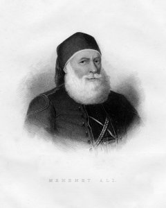 19. yüzyıl Mısır valisi Muhammed Ali Paşa by Unbekannt