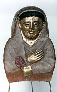 Ptolemaios Hanedanı, Sıvada Mumya Maskesi by Unbekannt