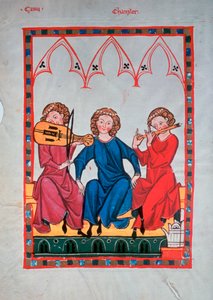 Müzisyenler, 1304-1340 by Unbekannt