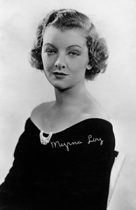 Myrna Loy 1905-1993, Amerikalı oyuncu, 20. yüzyıl by Unbekannt
