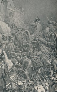 Napolyon... Guadarrama Dağlarının Zirvesinde Manastıra Ulaşmak, 1808, 1896. by Unbekannt