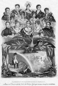 Napolyon Bonapart ve ailesi, 1840 by Unbekannt