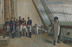 Napolyon Gemide H.M.S. Bellerophon, Temmuz 1815, 1896. by Unbekannt