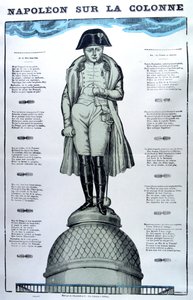 Sütun üzerinde Napolyon, 19. yüzyıl by Unbekannt