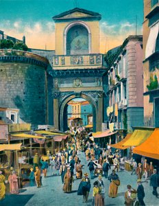 Napoli - Porta Capuana, c1900. by Unbekannt