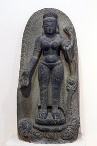 Hindistan Ulusal Müzesi, Delhi. Tara. Pala, MS 8. yüzyıl, Bihar. Taş. Hindistan. by Unbekannt