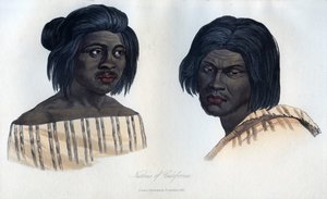 Kaliforniya Yerlileri, 1848 by Unbekannt